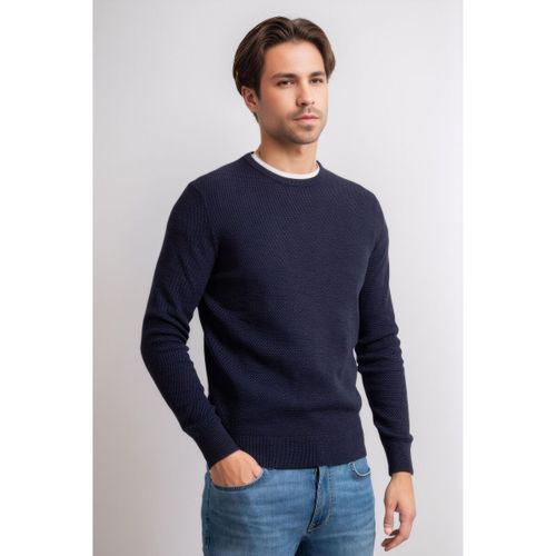 Pull Pull Structure Slub Marine - Suitable - Modalova