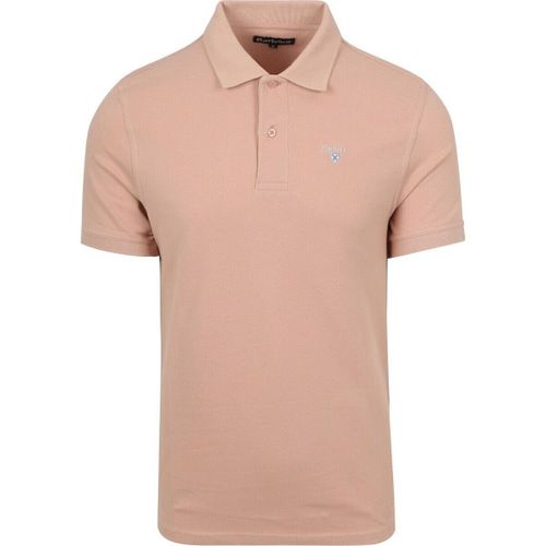T-shirt Polo Piqué Rose Clair - Barbour - Modalova