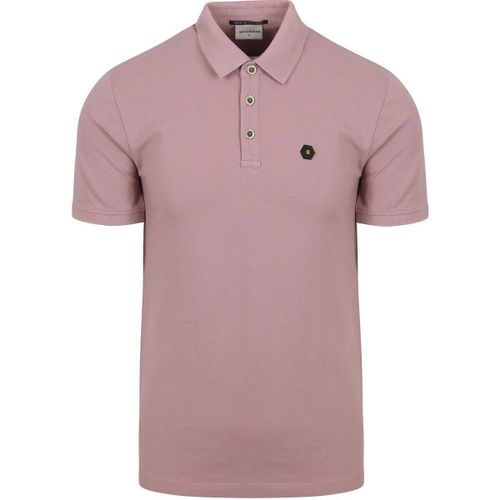 T-shirt Polo No-Excess Piqué Mauve - No Excess - Modalova