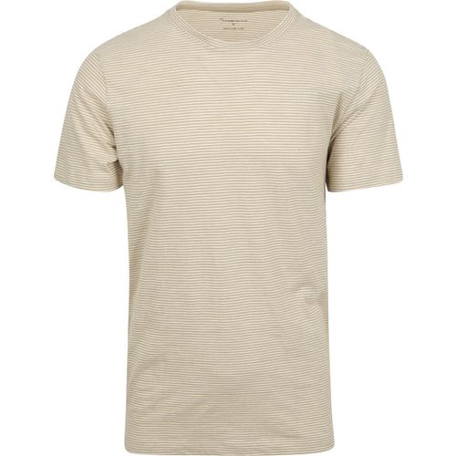 T-shirt T-shirt Rayures Beige - Knowledge Cotton Apparel - Modalova