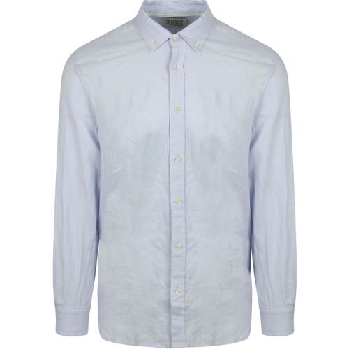 Chemise Linen Shirt Bleu Clair - Scotch & Soda - Modalova
