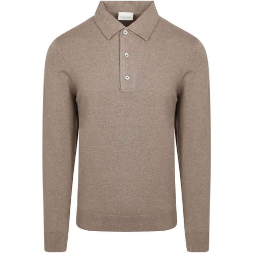 Sweat-shirt Longsleeve Polo Luxury Basic Taupe - Profuomo - Modalova