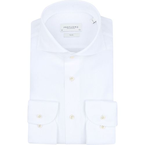 Chemise Chemise Manches Extra Longues Travel Blanc - Profuomo - Modalova