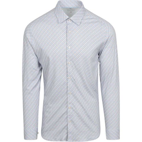 Chemise Chemise Impression Fleurs Bleu Clair - Desoto - Modalova