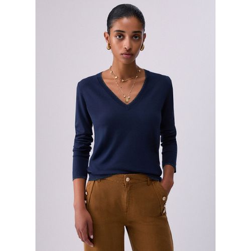 Pull Liu Jo Maille avec col V - Liu Jo - Modalova