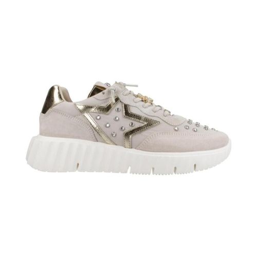 Baskets BASKETS 1391 TEJIDO-ANTE BEIGE - Cetti - Modalova