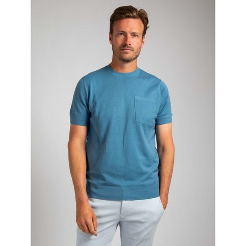 T-shirt T-shirt Maille Poche Compact Bleu - Suitable - Modalova