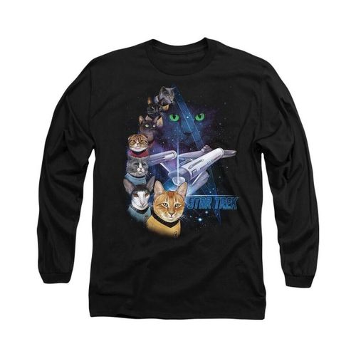T-shirt Star Trek Feline Galaxy - Star Trek - Modalova