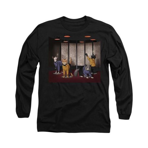 T-shirt Star Trek Beam Meow Up - Star Trek - Modalova