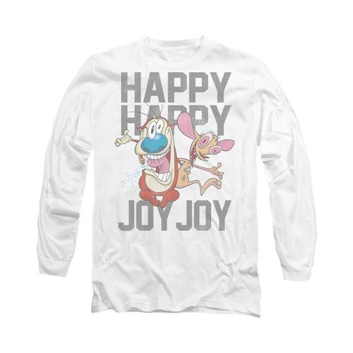 T-shirt Happy Happy Joy Joy - Ren & Stimpy - Modalova