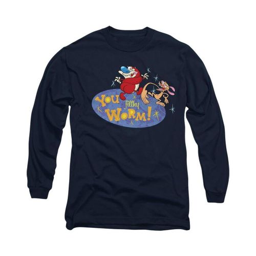 T-shirt You Filthy Worm! - Ren & Stimpy - Modalova