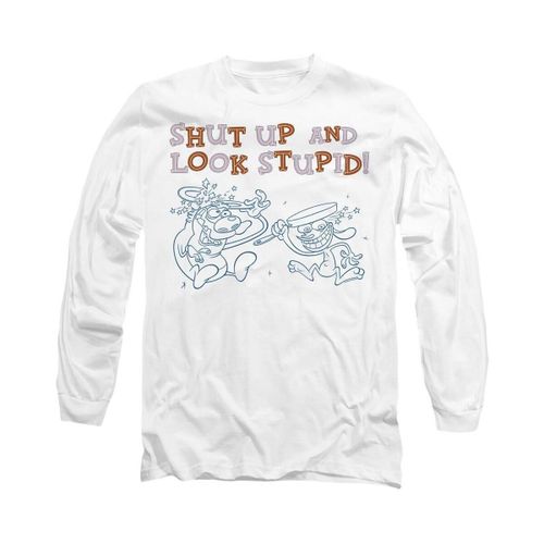 T-shirt Shut Up And Look Stupid! - Ren & Stimpy - Modalova