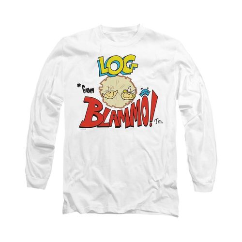 T-shirt Ren & Stimpy Log From Bla - Ren & Stimpy - Modalova