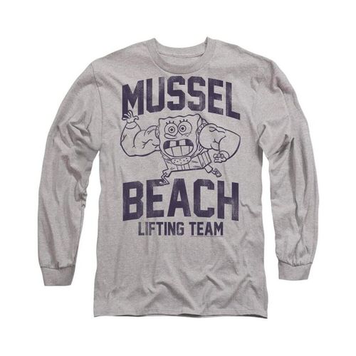 T-shirt Mussle Beach Lifting Team - Spongebob Squarepants - Modalova