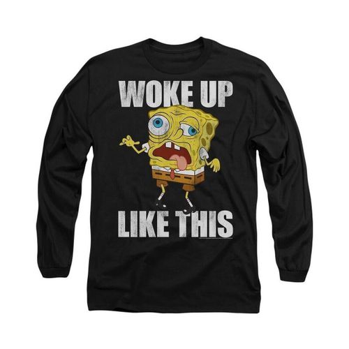 T-shirt Woke Up Like This Meme - Spongebob Squarepants - Modalova
