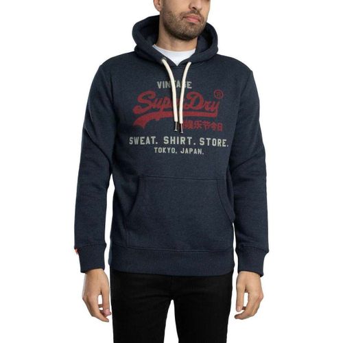 Sweat-shirt Sweat à capuche décontracté avec logo vintage Heritage - Superdry - Modalova