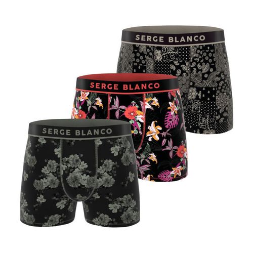 Boxers Lot de 3 boxers Sublimation - Serge Blanco - Modalova
