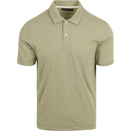 T-shirt Polo Slubs Vert Sage - Marc O'Polo - Modalova