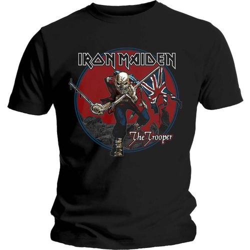 T-shirt Iron Maiden Trooper Red Sky - Iron Maiden - Modalova