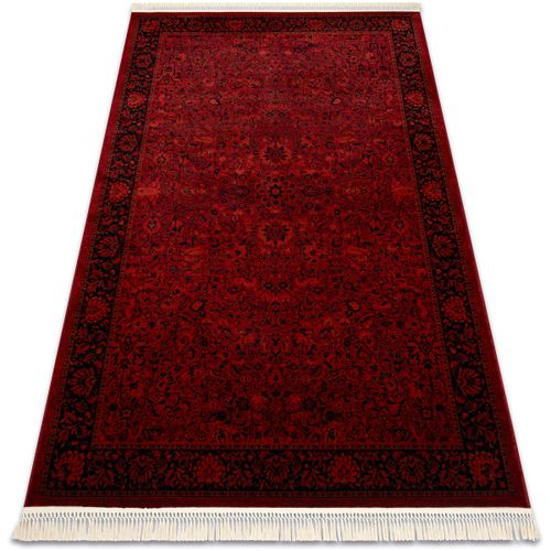Tapis Tapis ORIENT 5125 bordeaux / noir Cadre, 300x400 cm - Rugsx - Modalova