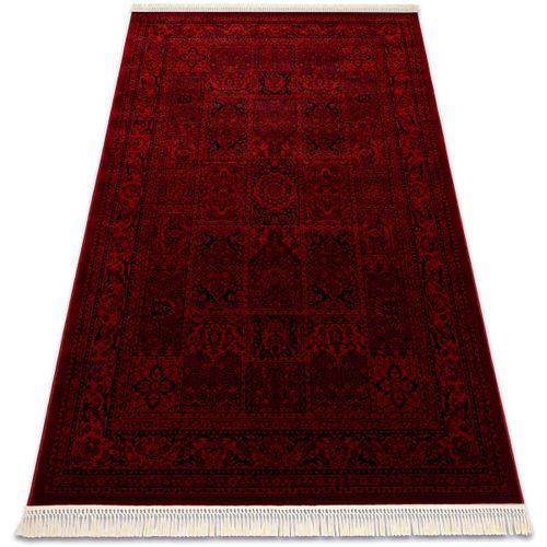 Tapis Tapis ORIENT 5365 bordeaux / noir Cadre, 300x400 cm - Rugsx - Modalova