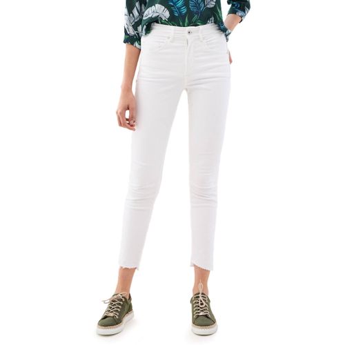 Jeans Jean FAITH PUSH IN CROPPED Blanc - Salsa - Modalova