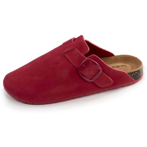 Sabots Mules Sabots cuir Framboise - Isotoner - Modalova