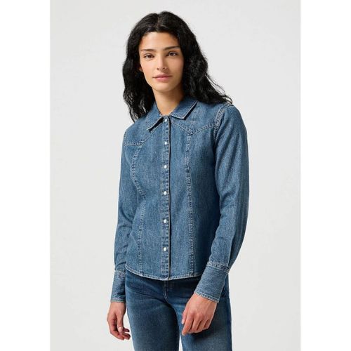 Chemise 112356476-FADED BLUE - Wrangler - Modalova