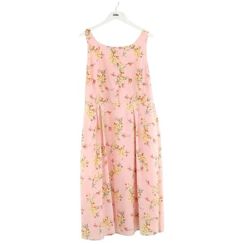 Robe Robe Callie en soie rose - Lk Bennett - Modalova