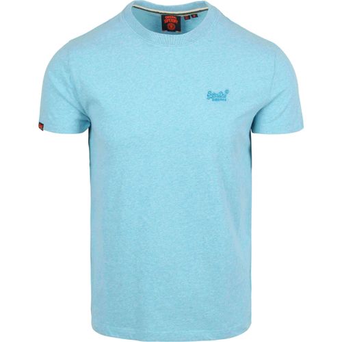 T-shirt T-Shirt Classique Melange Bleu clair - Superdry - Modalova