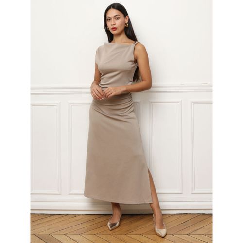 Robe Robes - Taupe - La Modeuse - Modalova