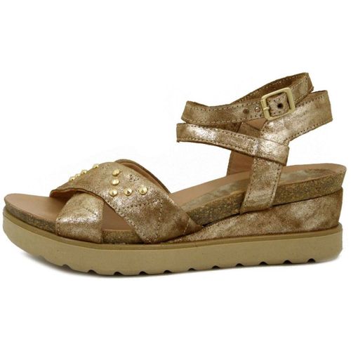 Sandales compensées Sandale, Cuir, Talon compensé - L16014 - Mjus - Modalova