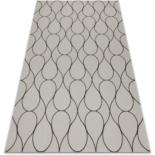 Tapis Tapis SIZAL FLAT 49379960 Gotas crème / 120x170 cm - Rugsx - Modalova
