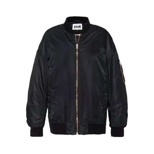 Blouson Schott Bomber Long zippé - Schott - Modalova