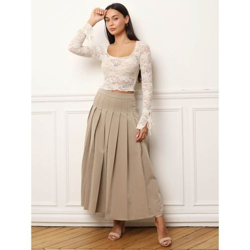 Jupes longues Jupes - Taupe - La Modeuse - Modalova