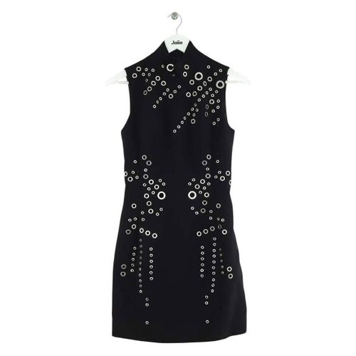 Robe Mugler Robe en laine noire - Mugler - Modalova