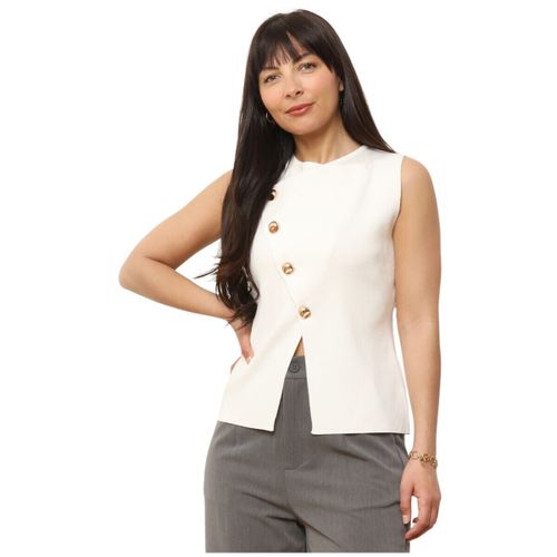 Blouses Tops, t-shirts - Blanc - La Modeuse - Modalova