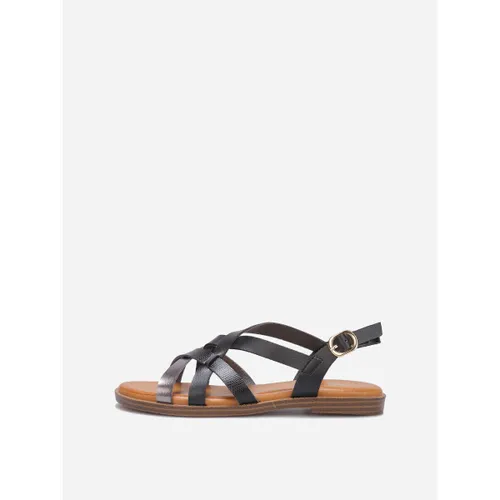 Sandales plates Sandales, nu-pieds - Noir - La Modeuse - Modalova