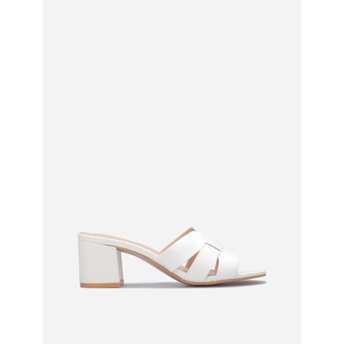 Mules Tongs, mules - Blanc - La Modeuse - Modalova