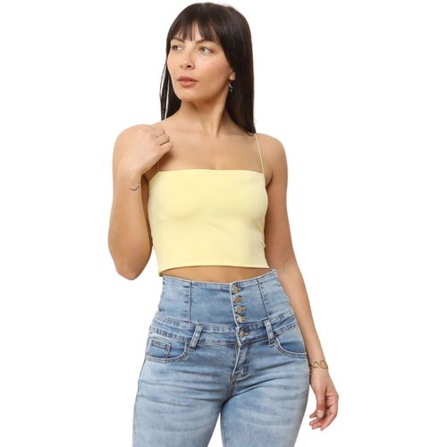 Blouses Tops, t-shirts - Jaune - La Modeuse - Modalova