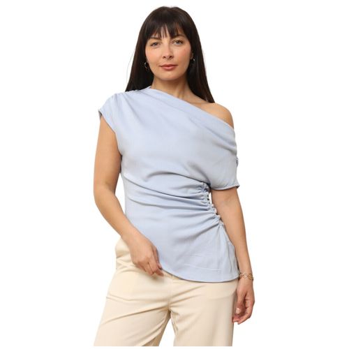 Blouses Tops, t-shirts - Bleu Clair - La Modeuse - Modalova