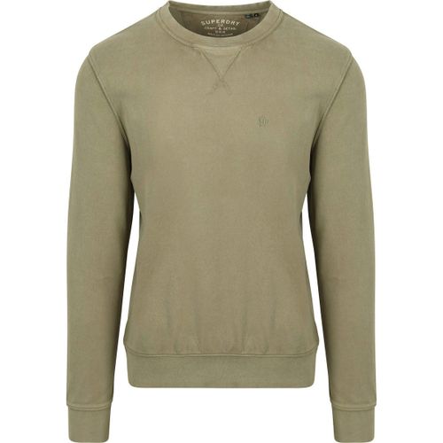 Sweat-shirt Sweater Classic Essential Olive - Superdry - Modalova