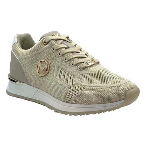 Baskets basses Gitte Women's Beige Glitter Wedge Athletic Sneakers - Mexx - Modalova