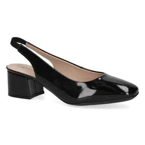 Ballerines Women's Black Dress Slingback Heels - Caprice - Modalova