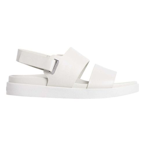 Sandales Women's Beige Flat Open-Toe Sandals - Calvin Klein Jeans - Modalova