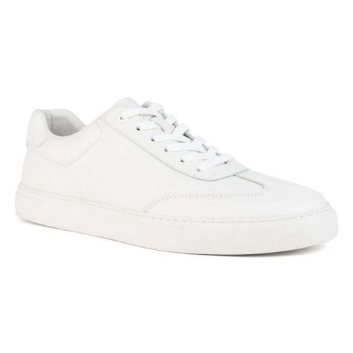 Baskets basses Men's White Low Top Sneakers - Sergio Moretti - Modalova