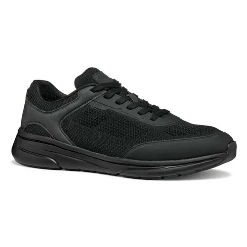 Baskets basses Klaiver Men's Black Leisure Athletic Sneakers - Geox - Modalova