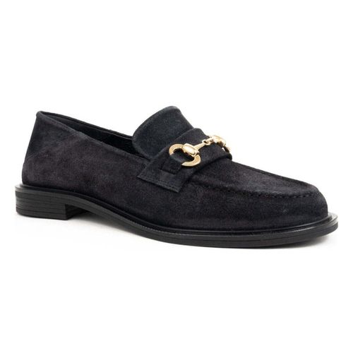 Mocassins dark blue casual closed loafers - Sergio Moretti - Modalova