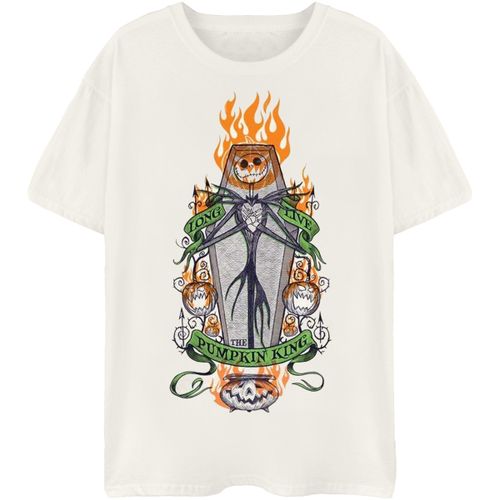 T-shirt Long Live The Pumpkin King - Nightmare Before Christmas - Modalova