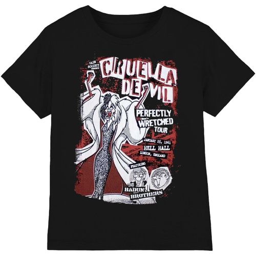 T-shirt Cruella Tour - Dessins Animés - Modalova